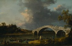 Canaletto A View Of Walton Bridge, 1754.jpg