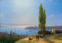 View of Constantinople İstanbul Manzarası Ivan Konstantinovich Aivazovsky oil on canvas 1870.jpg View of Constantinople İstanbul Manzarası Ivan Konstantinovich Aivazovsky oil on canvas 1870.jpg