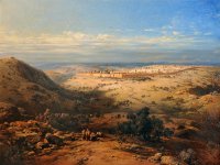 View of al-Quds, Palestine Eduard Hildebrandt (1818-1868).jpg View of al-Quds, Palestine Eduard Hildebrandt (1818-1868).jpg