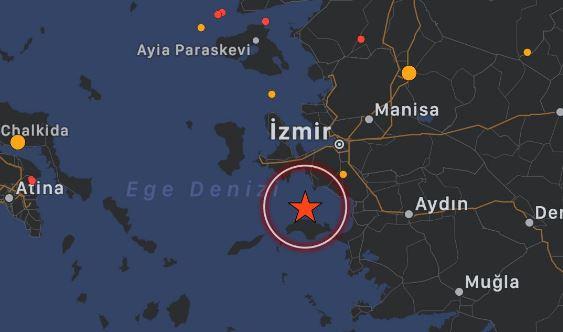 Son dakika haberi: Ege'de çok şiddetli bir deprem meydana geldi.