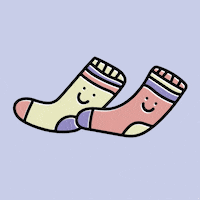 socks love GIF by joelkirschenbaum